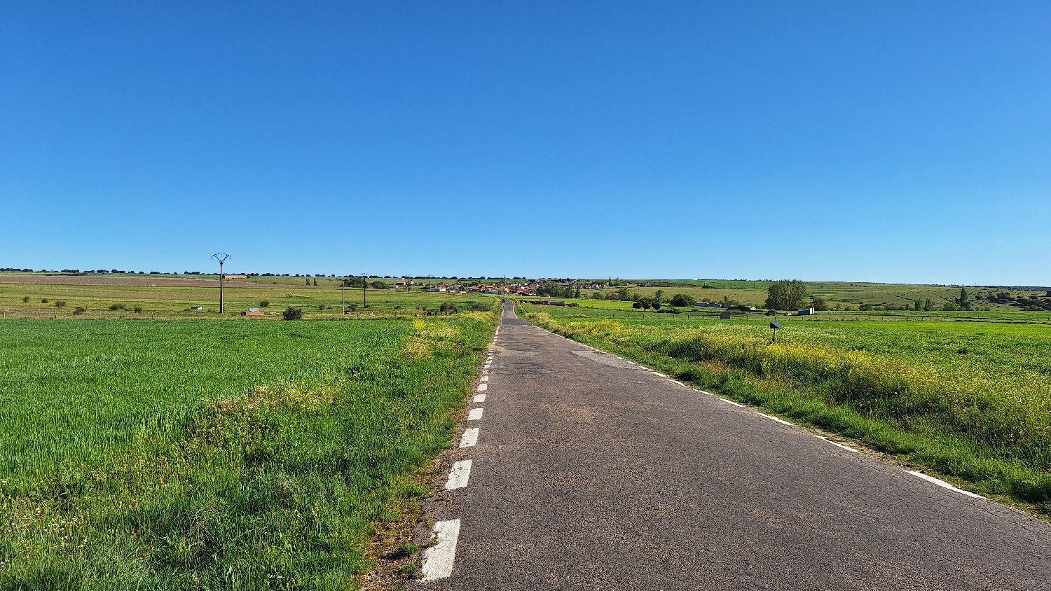 Vía de la Plata, még mindig aszfaltút