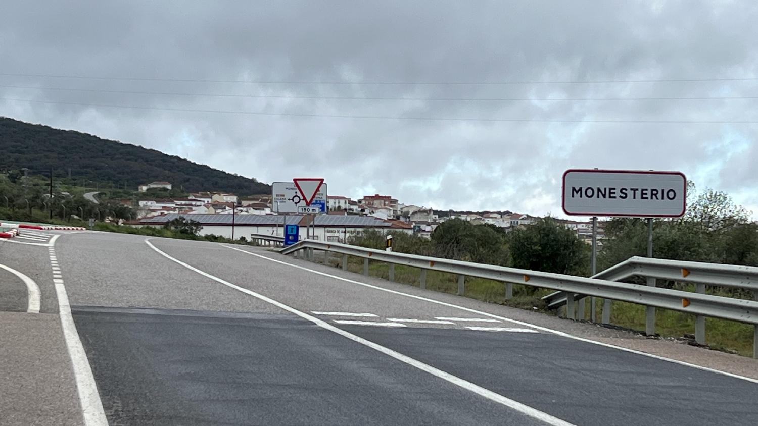 Vía de la Plata, végre megérkeztünk Monesterio településre