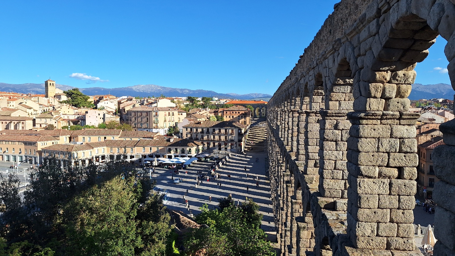 Segovia, a régi római vízvezeték