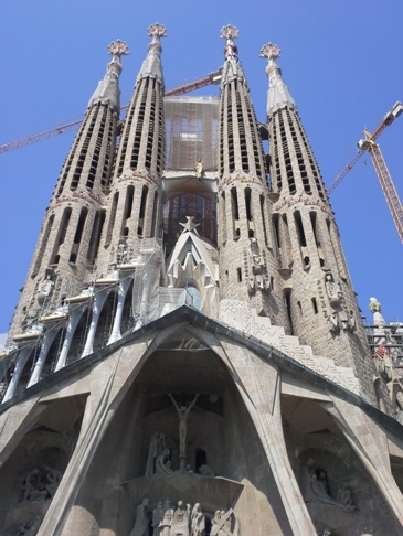 Sagrada Familia - elölről
