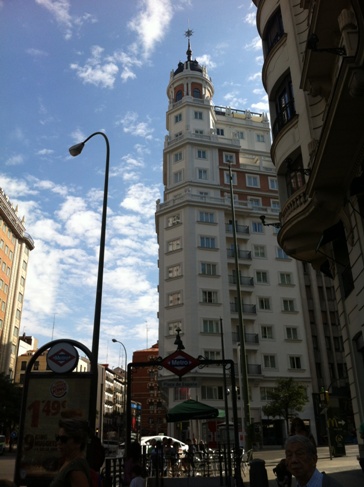 Madrid, utcakép