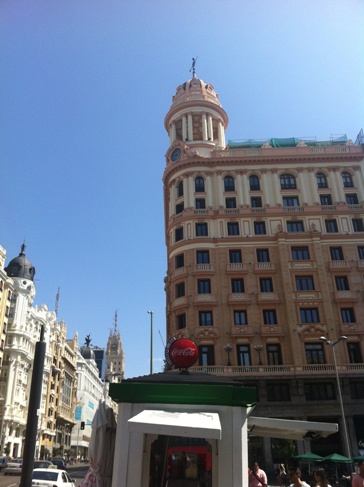 Madrid, utcakép