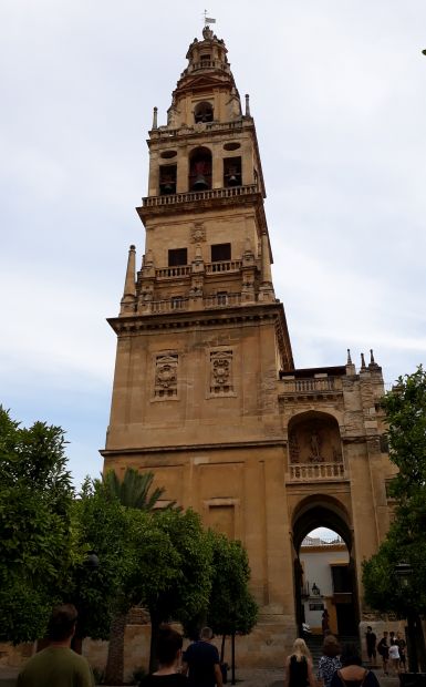 Andalúz körutazás, Córdoba, Nagymecset-Katedrális, a harangtorony
