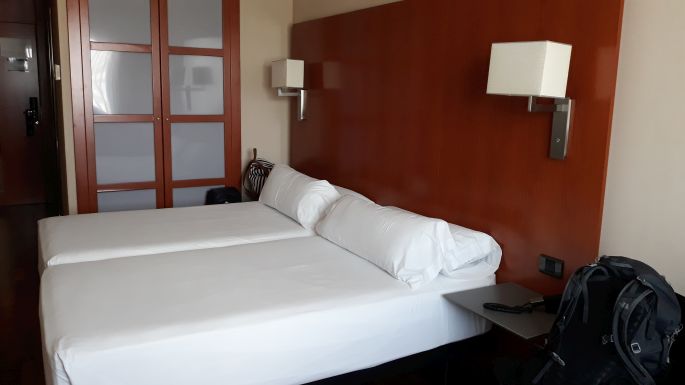 Andalúz körutazás, Granada, a szállodai szobánk