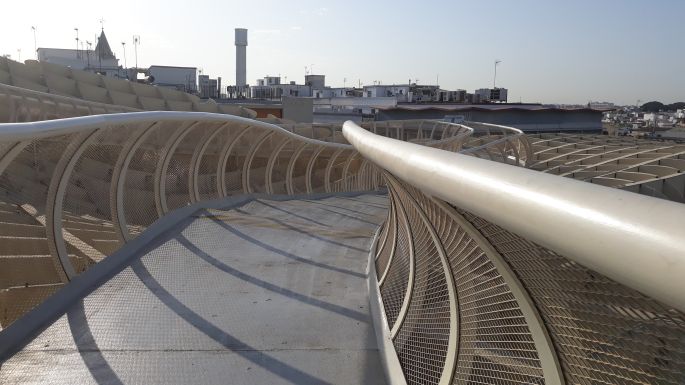 Andalúz körutazás, Sevilla, Metropol Parasol kilátó