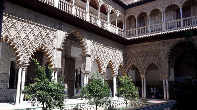 Andalúz körutazás, Sevilla, Real Alcázar
