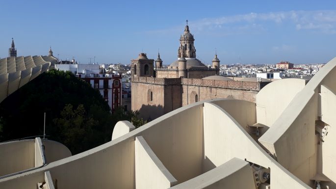 Andalúz körutazás, Sevilla, Metropol Parasol kilátó
