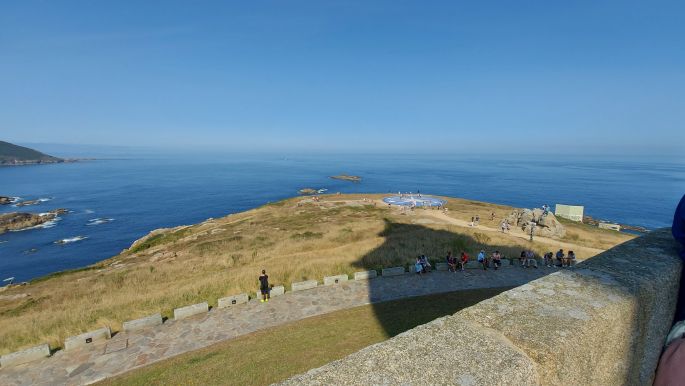 Camino Inglés - A Coruña, kilátás a Hercules torony felől