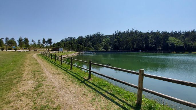 Camino Inglés, Angol út, Encoro de Beche víztározó