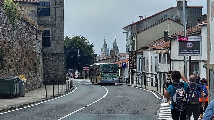 Camino Inglés, Angol út, Santiago de Compostela