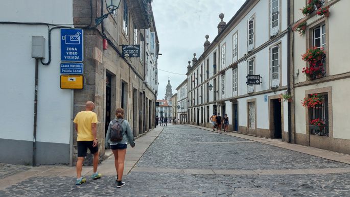 Camino Inglés, Angol út, Santiago de Compostela