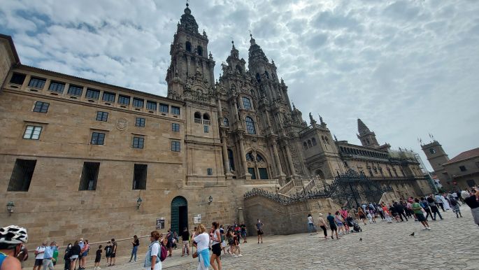 Camino Inglés, Angol út, Santiago de Compostela, a katedrális