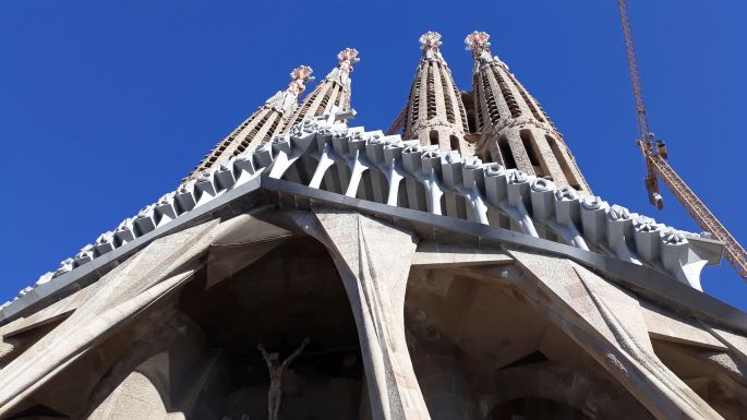 Barcelona, Sagrada Família, a Passion homlokzat