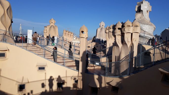 Barcelona, La Pedrera - Casa Milá