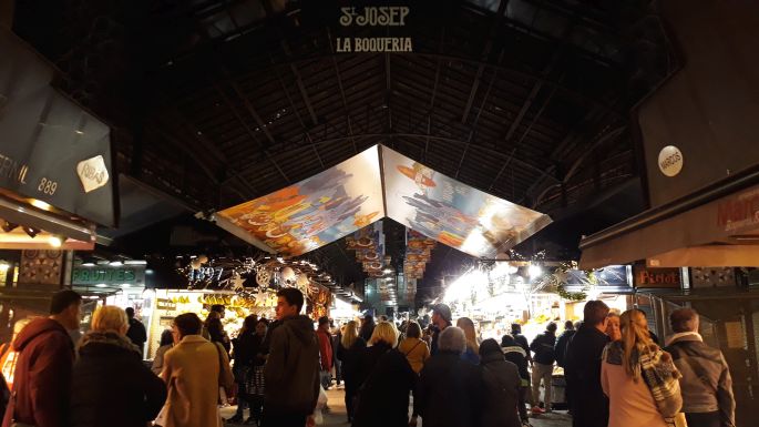 Barcelona, La Boqueria piac