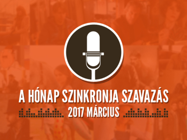 A hónap szinkronja: 2017. március