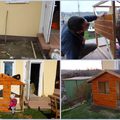 Gyerekek birodalma a kertben - kisház-projekt