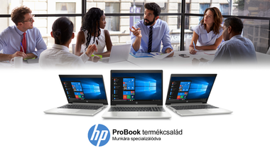 HP ProBook termékcsalád - Munkára specializálódva!