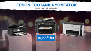 Epson EcoTank nyomtatók- Te melyiket választanád?   