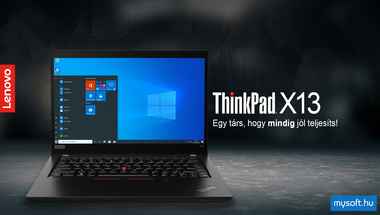 ThinkPad X13- Egy biztos társ, hogy mindig jól teljesíts!