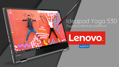 Lenovo IdeaPad Yoga 530 - Egyszerű, letisztult, praktikus!