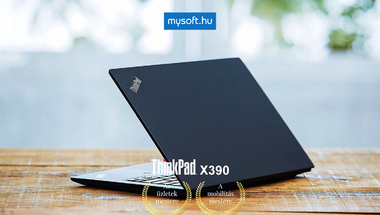 Lenovo ThinkPad X390: Dolgozz kényelmesen utazás közben