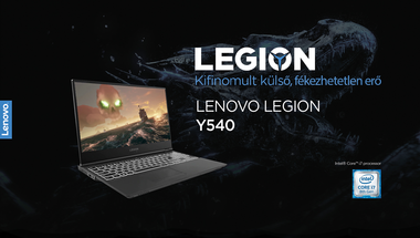 Lenovo Legion Y540 - Fullos gamer laptop elérhető áron