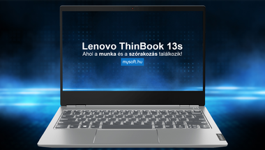Lenovo ThinkBook 13s - Ahol a munka és a szórakozás találkozik!