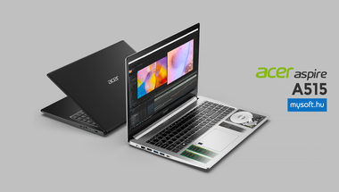 Acer Aspire A515- Páratlanul produktív!