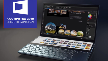 COMPUTEX 2019: Bemutatták a jövő laptopjait