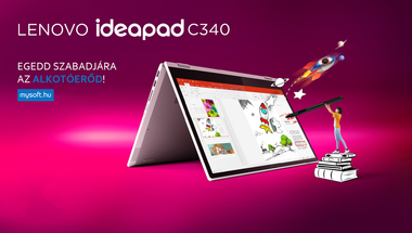 Lenovo IdeaPad Yoga C340 - Engedd szabadjára az alkotóerőd!