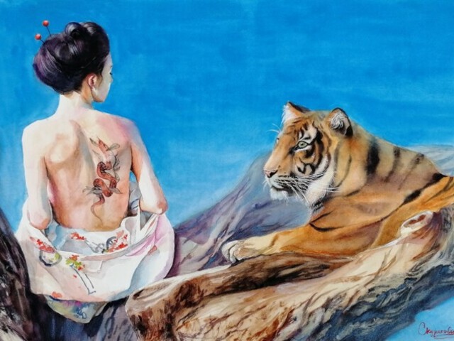 Yun Ok és a tigris barátsága