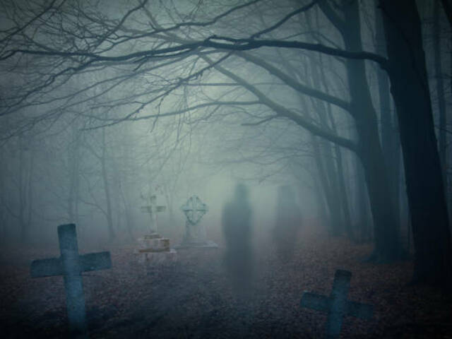 Kísértetjárta temetők