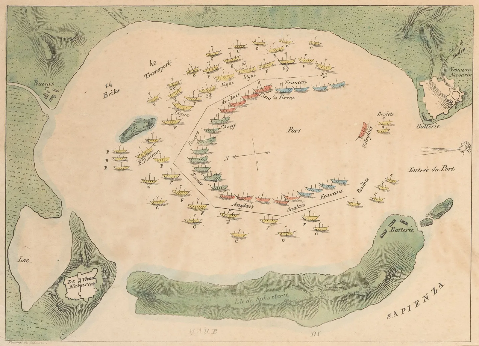 the_battle_of_navarinothe_naval_battle_of_navarino_pylos_october_20_1827_during_the_greek_war_of_independence_print_1827_map_of_the_bay_with_the_fleets_in_battle_order_courtesy_of_the_rijksmuseum_amsterdam.webp