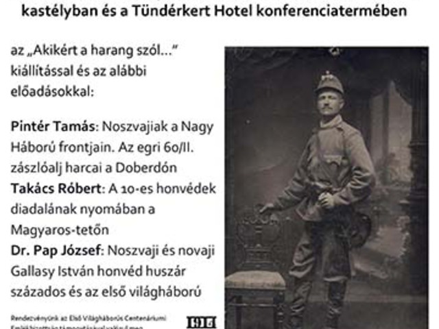 Noszvaji emlékezés az I. világháborúra