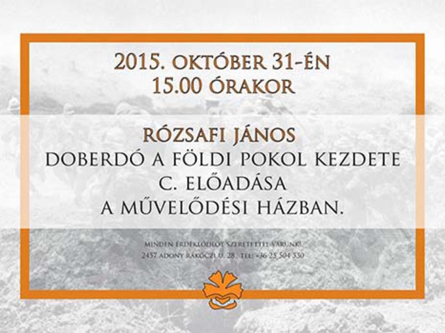 Doberdó, a földi pokol kezdete