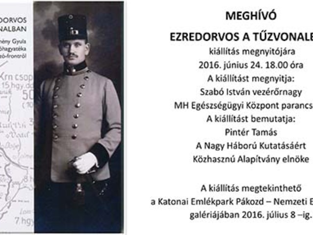 Ezredorvos a tűzvonalban – Pákozdon