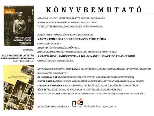 Kettős könyvbemutató Pécsen