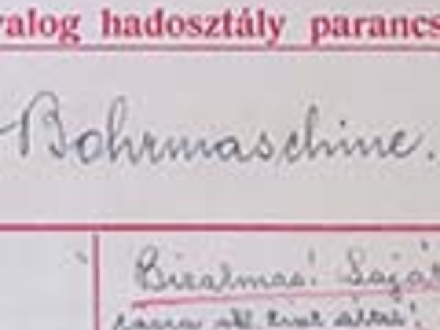 „Rejtneve: »Bohrmaschine«” – Az 1917. szeptember 4-ei támadás Selónál