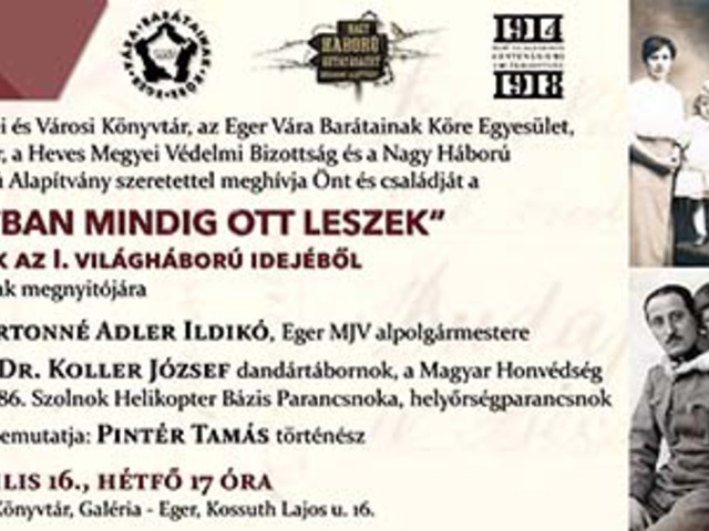„Gondolatban mindig ott leszek"