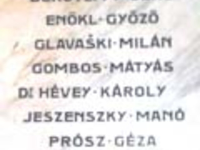 Egy emlékmű  –  és ami mögötte van