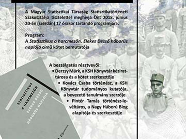 Statisztikus a harcmezőn - Könyvbemutató