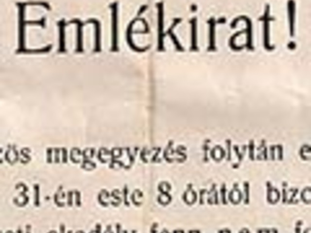 Vajon találkoztak?