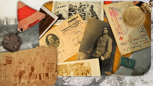 Válogatás Pintér József egyéves önkéntes több mint 200 darabból álló világháborús tábori levelezőlapjából, leveleiből