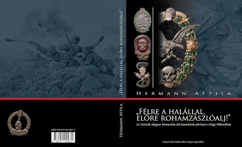Hermann Attila kötetének a borítója