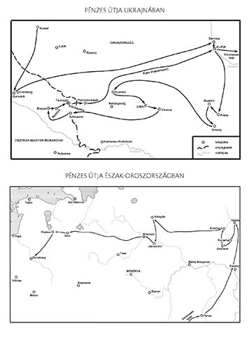 Pénzes útja Ukrajnában és Oroszországban