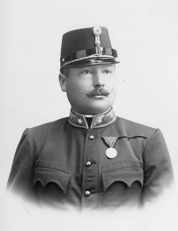 Honvéd őrnagyként 1900–06