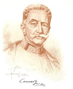 Franz Conrad von Hötzendorf (Bécs, 1852 – Bad Mergentheim, 1925) 1915-ben készült portréja
