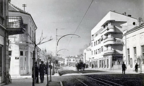 Az 1879-ben épült  Hotel Europa, ahol Pašić az osztrák-magyar hadüzenetről értesült