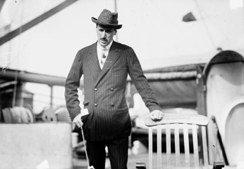 Károlyi Mihály 1914-ben az Amerikából hazafelé tartó hajó fedélzetén